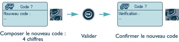 ALCATEL-LUCENT MOBILE REFLEXES - Modifier le code personnel - 3