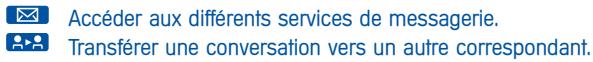 ALCATEL-LUCENT PREMIUM REFLEXES - Certaines autres touches ont été programmées par votre installateur en fonction de vos besoins : - 1