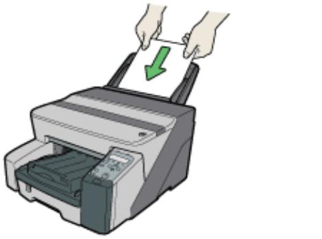 RICOH AFICIO GX 3000 - Removing Paper Jammed in the Bypass Tray (optional) - 11