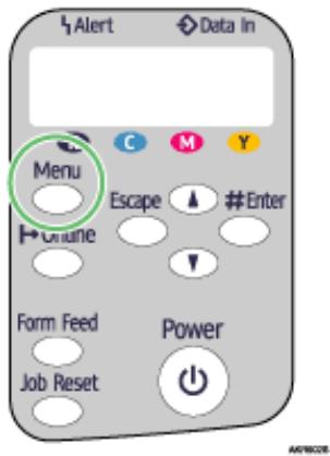 RICOH AFICIO GX 3000 - Changing the Host Interface Menu - 1