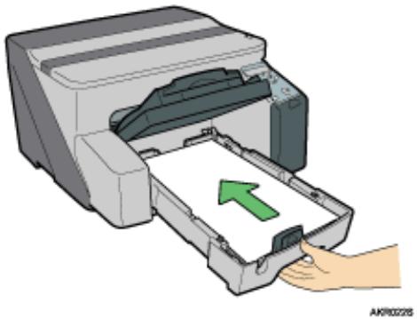 RICOH AFICIO GX 3000 - Pull out tray 1. - 8