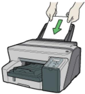 RICOH AFICIO GX 3000 - Loading Paper into Bypass Tray (optional) - 1
