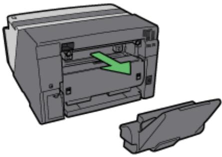 RICOH AFICIO GX 3000 - Removing Paper Jammed in the Bypass Tray (optional) - 7