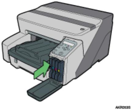 RICOH AFICIO GX 3000 - If the cover is open: - 3