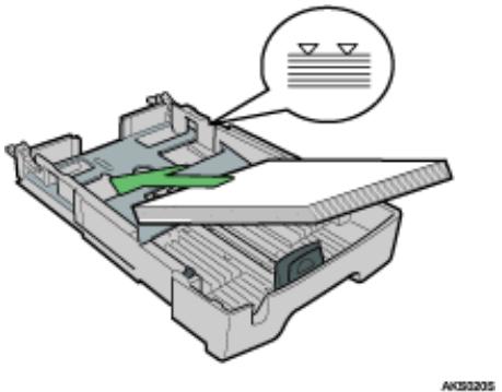 RICOH AFICIO GX 3000 - Pull out tray 1. - 6