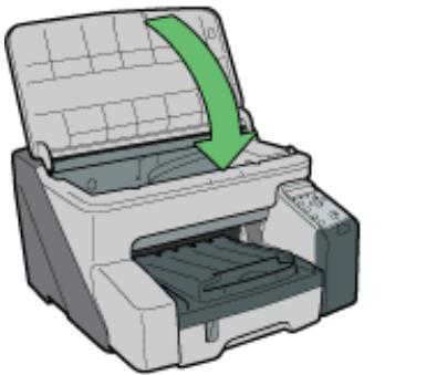 RICOH AFICIO GX 3000 - Close the top cover. - 1