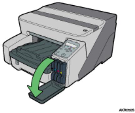 RICOH AFICIO GX 3000 - If the cover is open: - 2