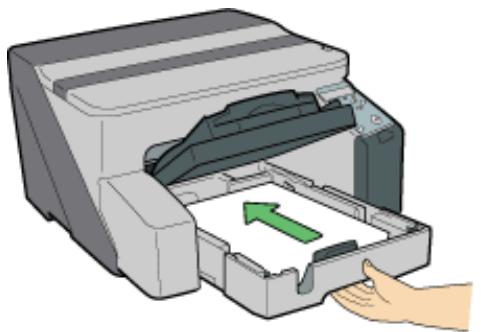 RICOH AFICIO GX 3000 - Printing on Inkjet Transparency - 6