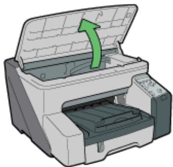 RICOH AFICIO GX 3000 - Removing Paper Jammed under the Top Cover - 1