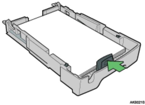 RICOH AFICIO GX 3000 - Pull out tray 1. - 7