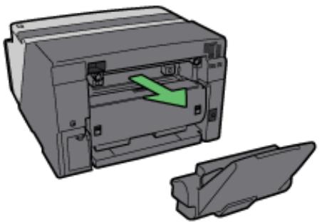 RICOH AFICIO GX 3000 - Detaching and Reattaching the Multi Bypass Tray (Optional) - 1