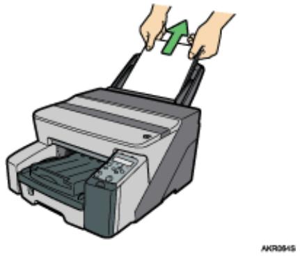 RICOH AFICIO GX 3000 - Removing Paper Jammed in the Bypass Tray (optional) - 1