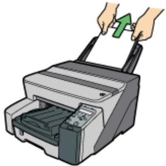 RICOH AFICIO GX 3000 - Removing Paper Jammed in the Bypass Tray (optional) - 5