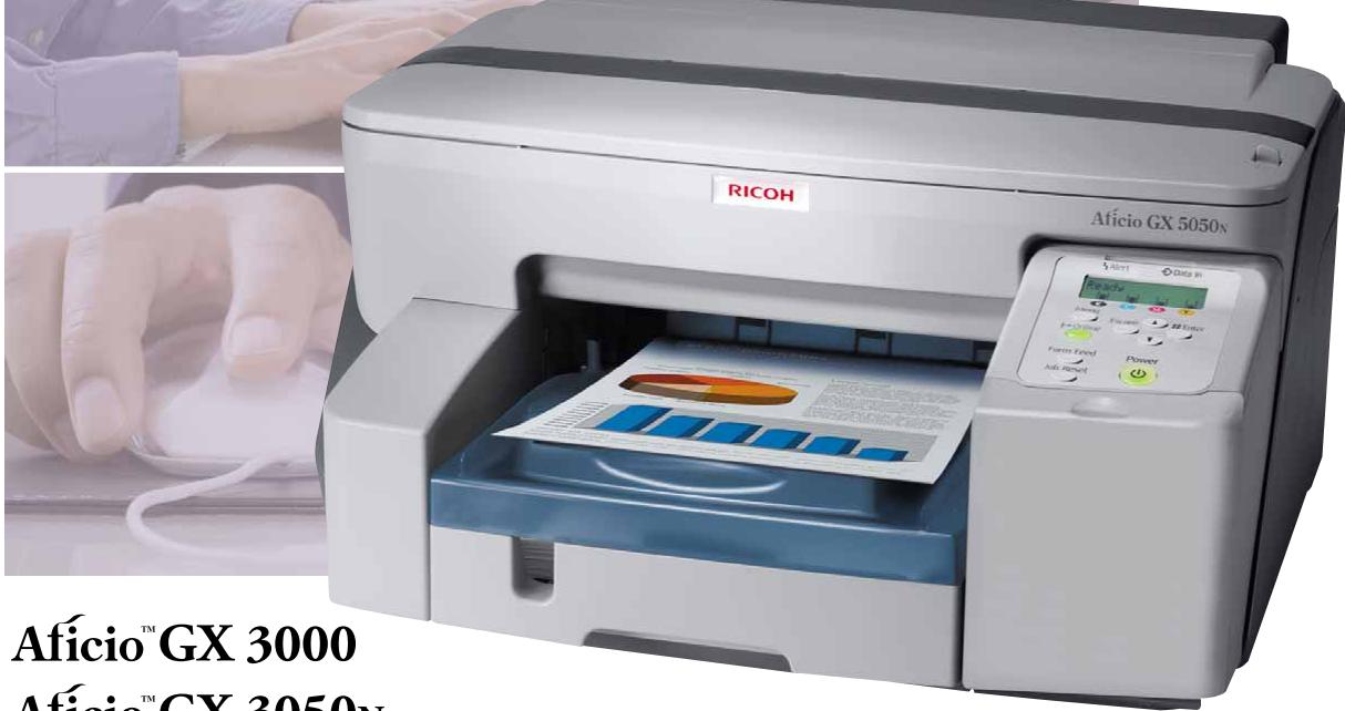 RICOH AFICIO GX 5050N - Solution d'impression couleur innovante et rentable - 3
