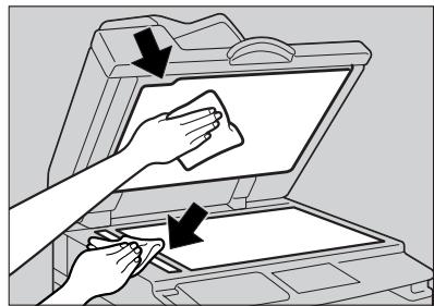 RICOH AFICIO MP 1500 - Cleaning the ADF - 1