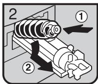 RICOH AFICIO MP 1500 - Inserting Toner - 2