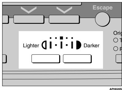 RICOH AFICIO MP 1500 - Adjusting Image Density - 1