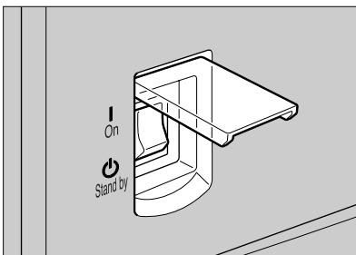 RICOH AFICIO MP 1500 - Turning On the Main Power - 1