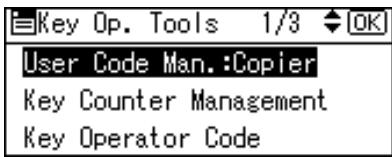 RICOH AFICIO MP 1500 - Registering a New User Code - 4