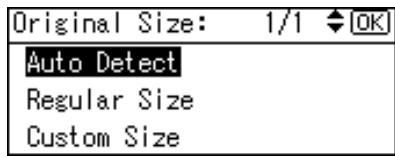 RICOH AFICIO MP 1500 - Placing regular size originals - 2