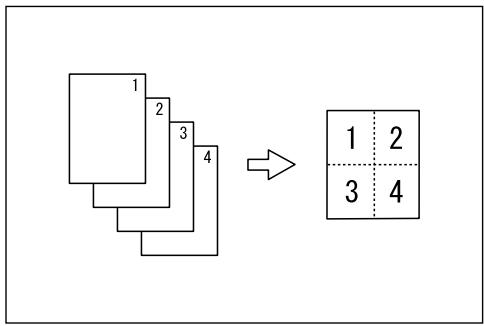 RICOH AFICIO MP 161 - Combining Multiple Pages onto a Single Page - 2