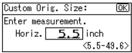RICOH AFICIO MP 161 - Select [Original Size] using [] or [] , and then press the [OK] key. - 3