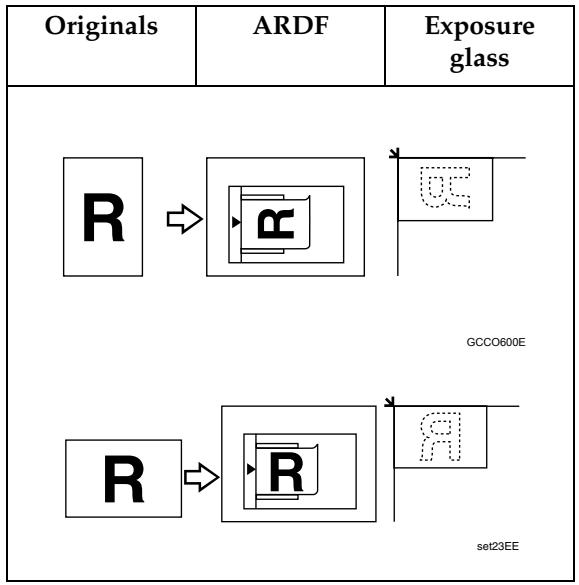 RICOH AFICIO MP 161 - Original Orientation - 1