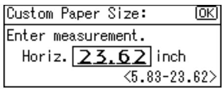 RICOH AFICIO MP 2500 - When Copying onto Custom Size Paper - 3