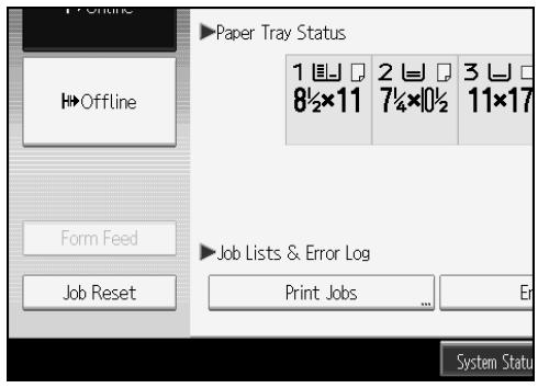 RICOH AFICIO MP 7000 - Configure Hold Print in the printer driver's properties. - 1