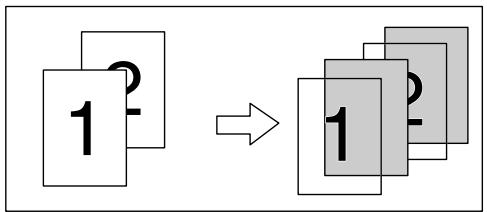 RICOH AFICIO MP 7000 - - Inserting a slip sheet between OHP transparencies - 2