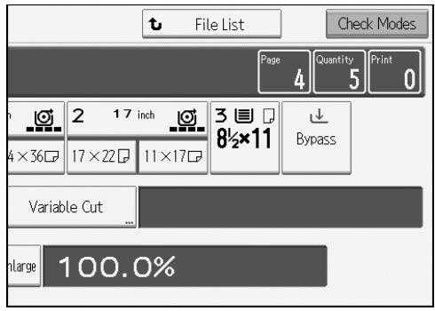 RICOH AFICIO MP W3600 - Printing a Stored Document - 2