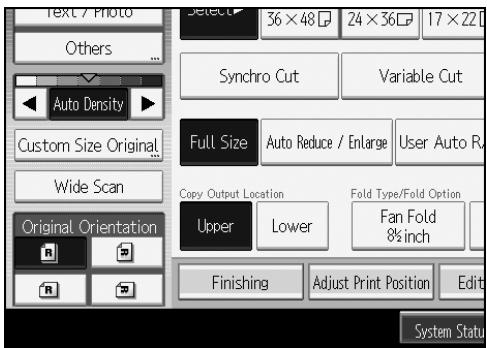 RICOH AFICIO MP W3600 - Press [Wide Scan]. - 1