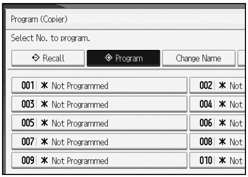 RICOH AFICIO MP W3600 - Press [Program]. - 1