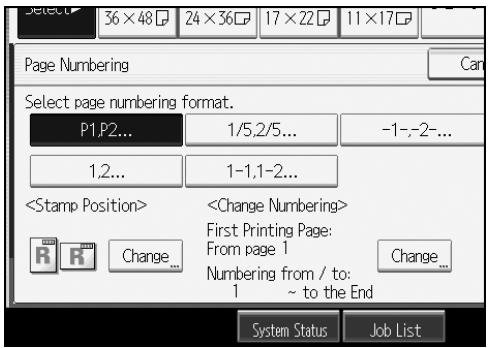 RICOH AFICIO MP W3600 - Select the format. - 1