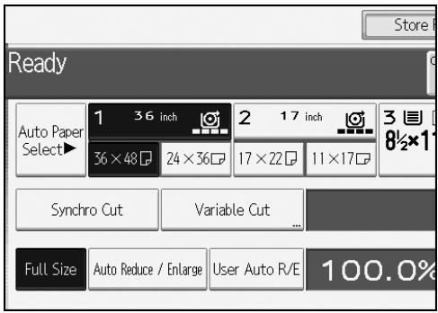 RICOH AFICIO MP W3600 - Preset Cut - 1