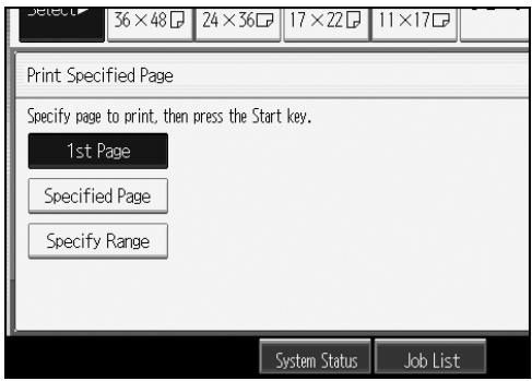 RICOH AFICIO MP W3600 - Printing the first page - 1
