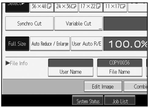 RICOH AFICIO MP W3600 - Registering or changing a user name (When using a user name registered to the Address Book) - 1