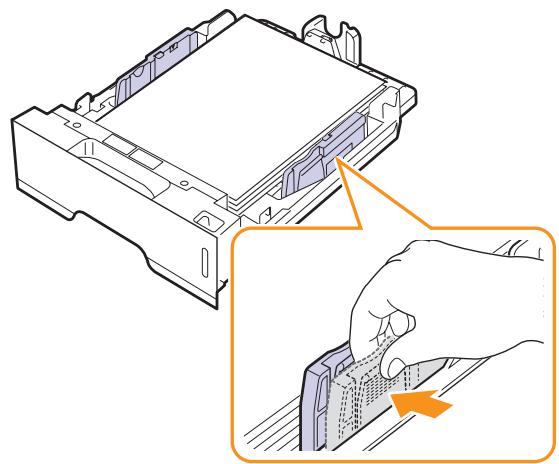 RICOH AFICIO SP 3300DN - Changing the size of the paper in the tray 1 - 4