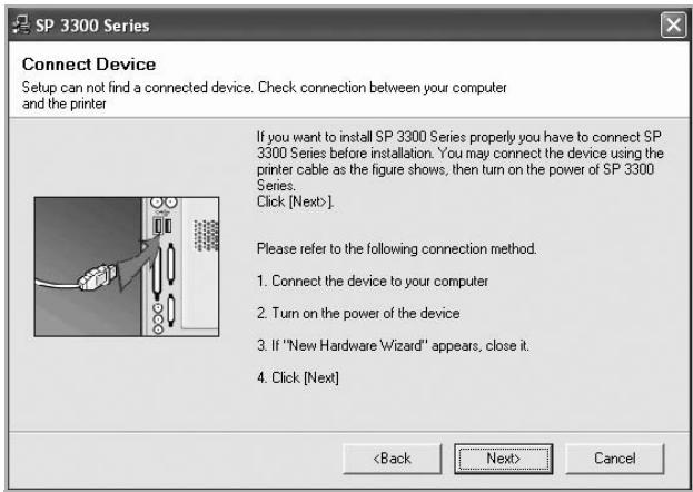 RICOH AFICIO SP 3300DN - Select Typical installation for a local printer. Click Next. - 2
