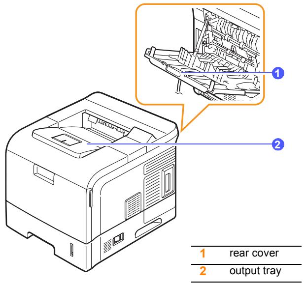 RICOH AFICIO SP 5100N - Selecting an output location - 1