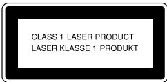 RICOH AFICIO SP 5100N - Laser Safety: - 1