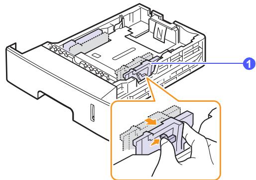 RICOH AFICIO SP 5100N - Changing the size of the paper in the tray - 3