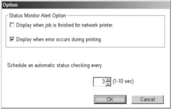 RICOH AFICIO SP 5100N - Changing the Status Monitor Program Settings - 1