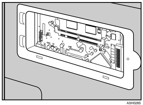 RICOH AFICIO SP C220N - Be sure to install the memory unit as shown. - 1