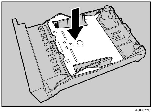 RICOH AFICIO SP C220N - Loading Paper in the Optional Paper Feed Unit - 2