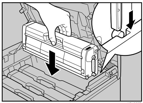 RICOH AFICIO SP C220N - Cleaning the Toner Density Sensor - 4