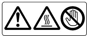 RICOH AFICIO SP C220N - Positions of  WARNING and  CAUTION labels - 4