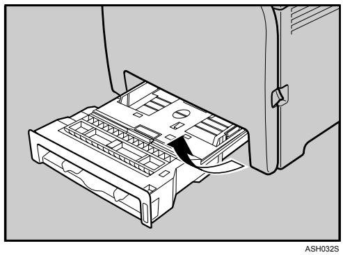 RICOH AFICIO SP C220N - Pull Tray 1 carefully, and then hold it with both hands and pull it out. - 1