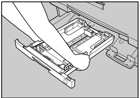 RICOH AFICIO SP W2470 - Loading Cut Paper into Tray 3 - 2