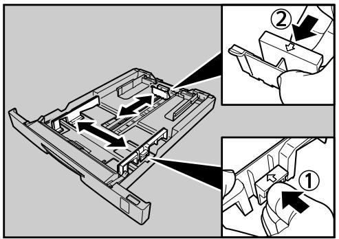 RICOH AFICIO SP W2470 - Loading Cut Paper into Tray 3 - 3
